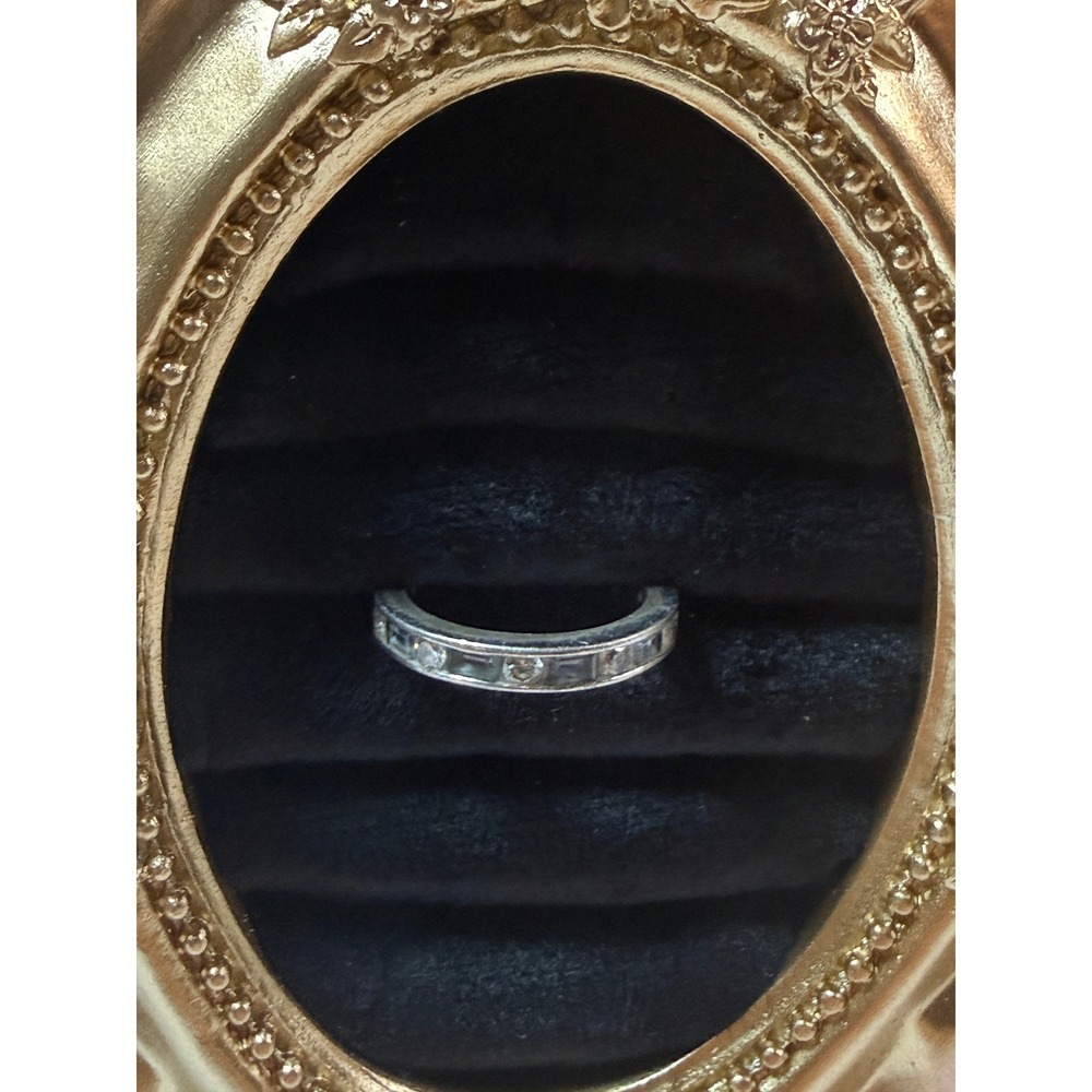 Sterling Silver Eternity Band Ring Womens Size‎ 6 Anniversary 925 Wedding